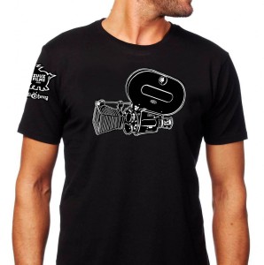 camiseta-negra camera reflex 35